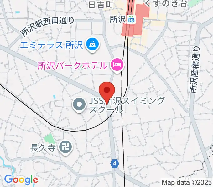 MTミュージックスクールの地図