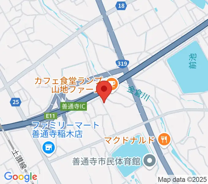 山本音楽教室の地図