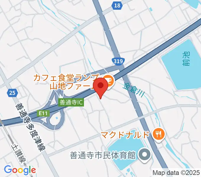 山本音楽教室の地図