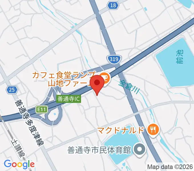 山本音楽教室の地図