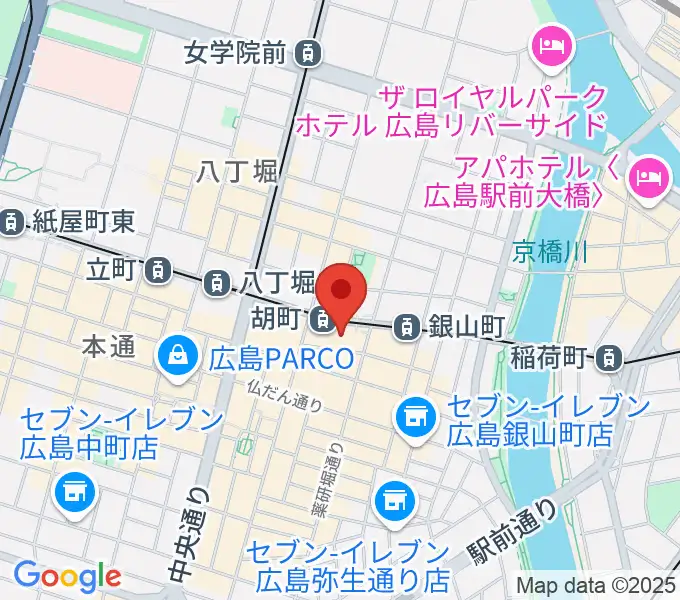 NORI SOUNDの地図