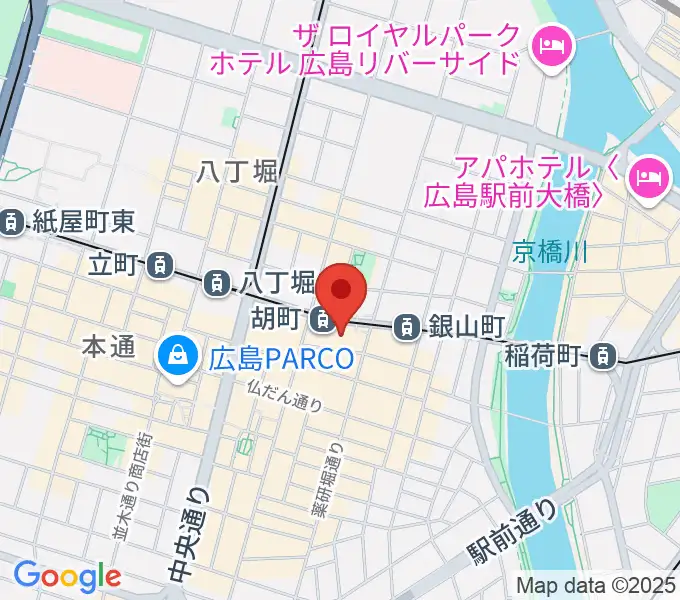 NORI SOUNDの地図