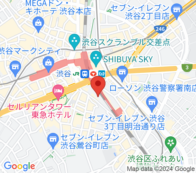 GATEWAY STUDIO 渋谷店 の場所