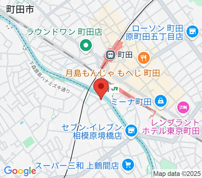ゲートウェイスタジオ町田店の地図