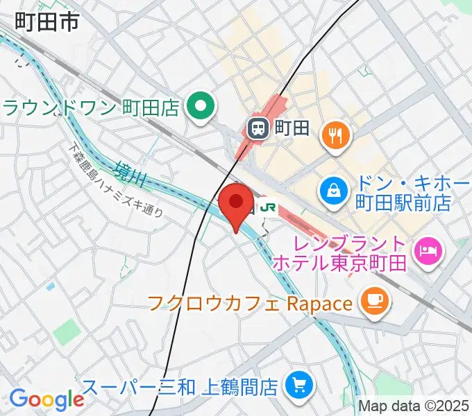 ゲートウェイスタジオ町田店の地図