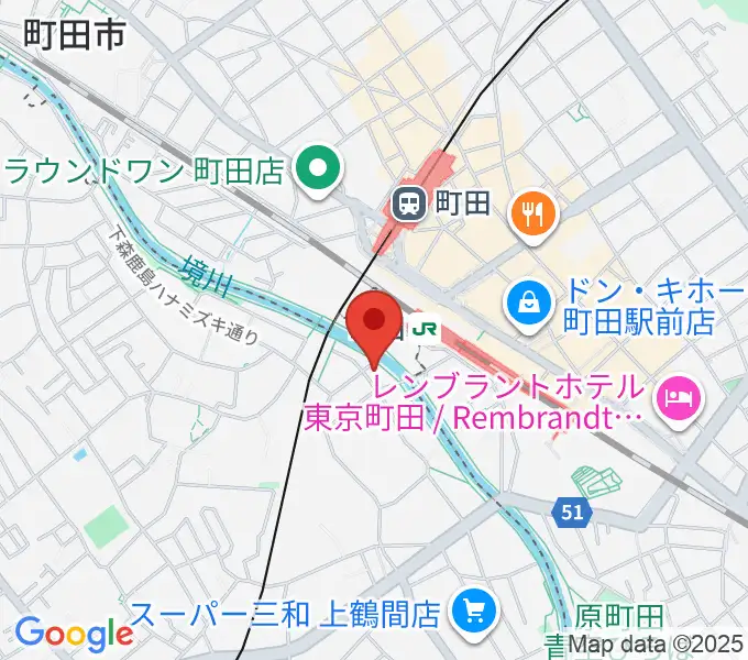 ゲートウェイスタジオ町田店の地図