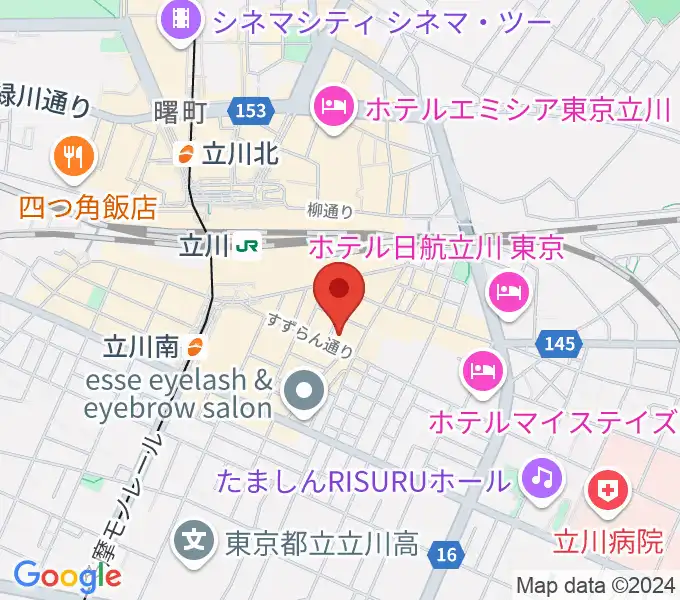 スタジオペンタ立川  IIの地図