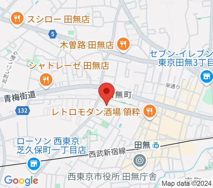 スタジオトライブの地図