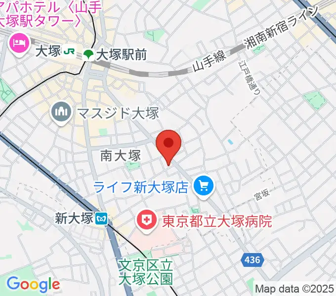 BeatsParadiseの地図