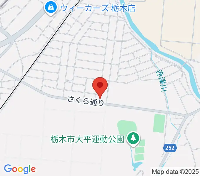 大平文化会館の地図