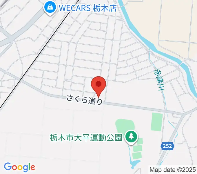 大平文化会館の地図