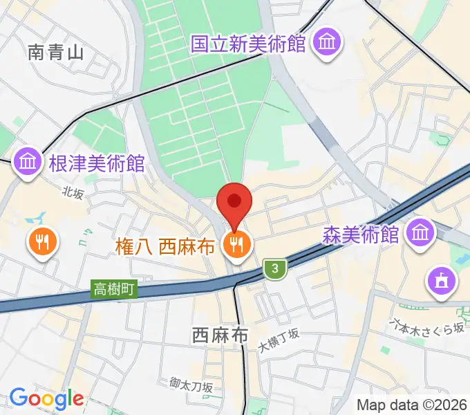 LAB recordersの地図