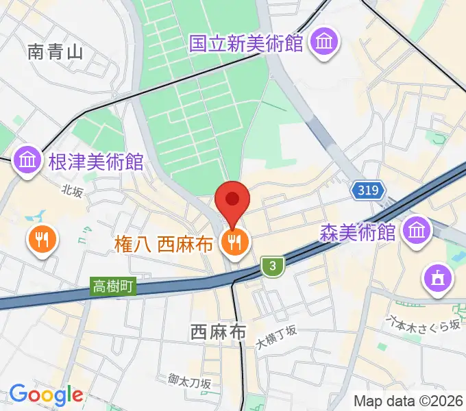 LAB recordersの地図