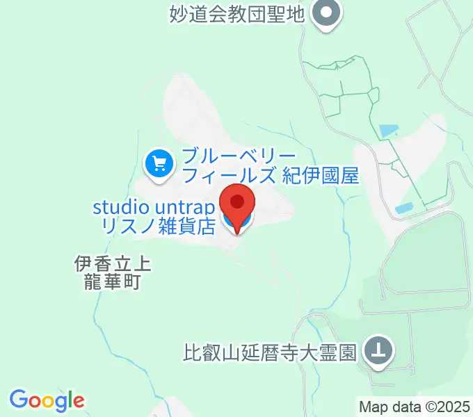 スタジオアントラップの地図