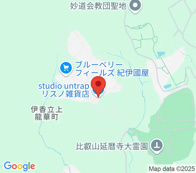 スタジオアントラップの地図