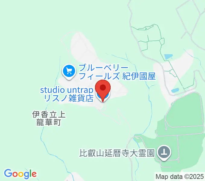 スタジオアントラップの地図