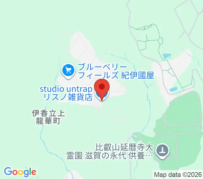 スタジオアントラップの地図