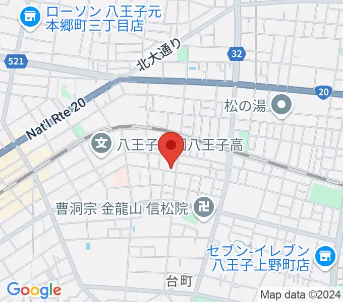 スタジオオルウェイズの地図