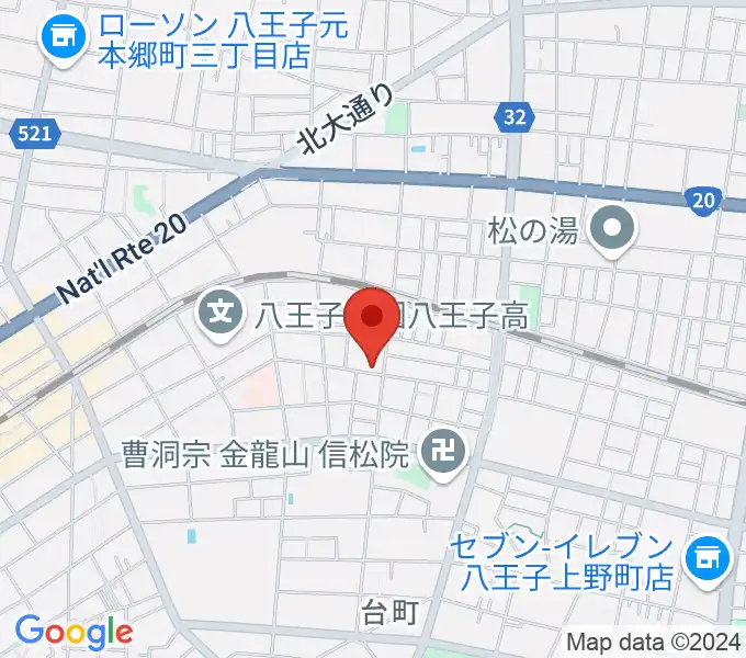 スタジオオルウェイズの地図