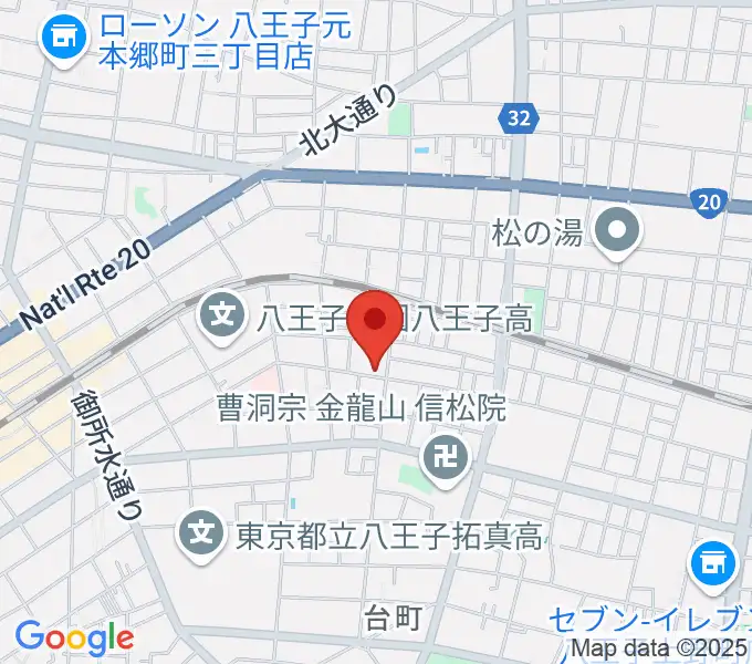 スタジオオルウェイズの地図