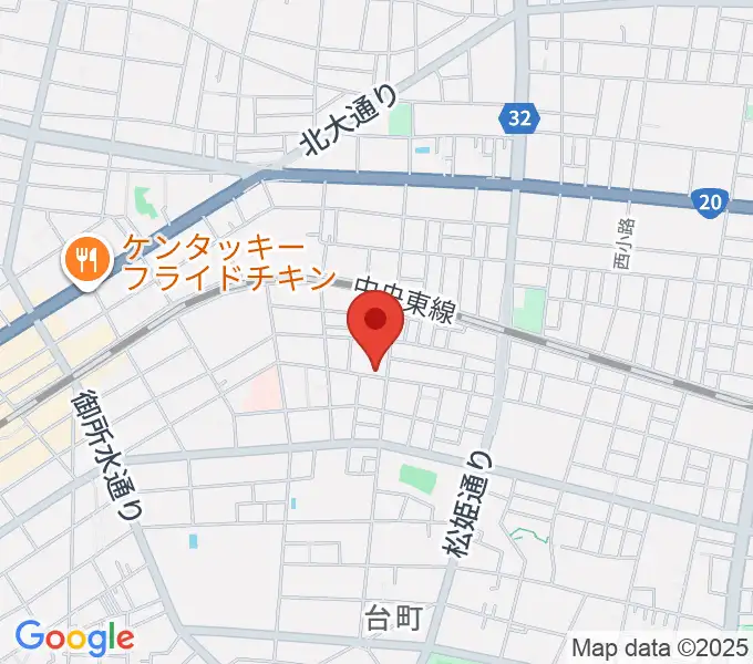 スタジオオルウェイズの地図