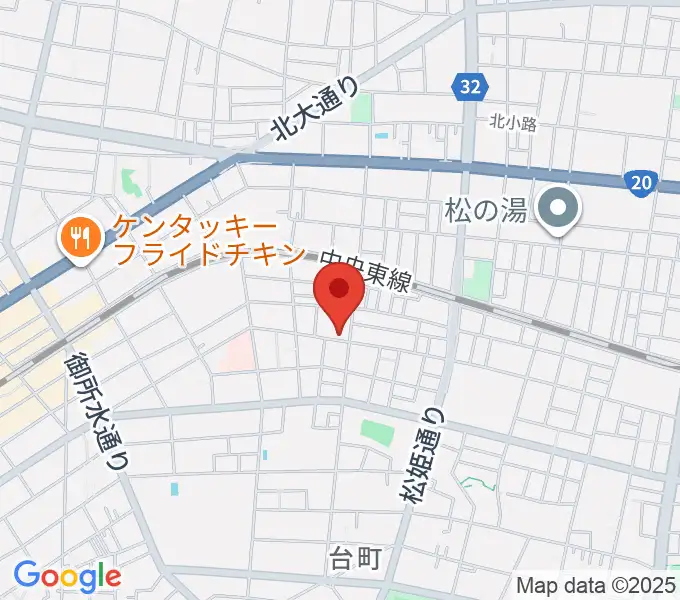 スタジオオルウェイズの地図