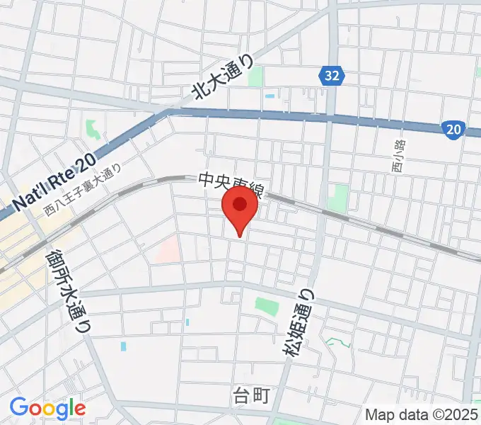 スタジオオルウェイズの地図
