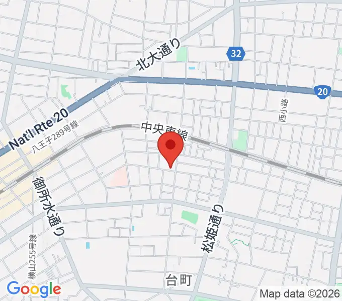 スタジオオルウェイズの地図