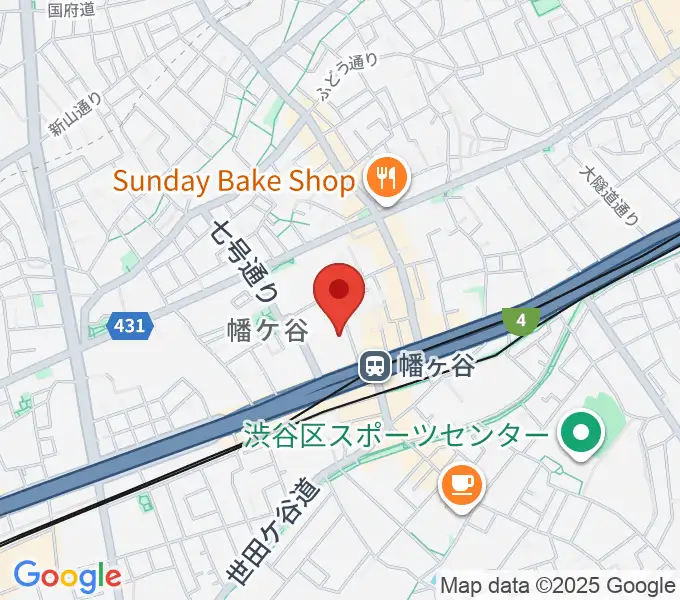 スタジオASPIAの地図