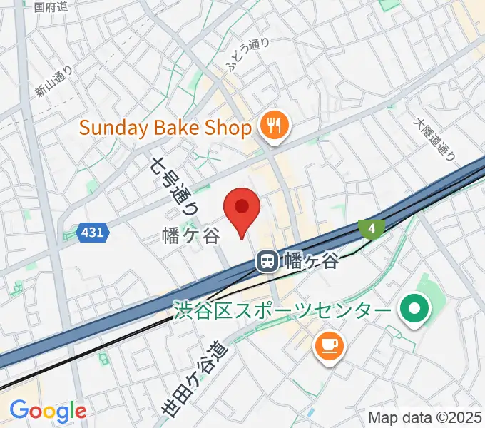 スタジオASPIAの地図