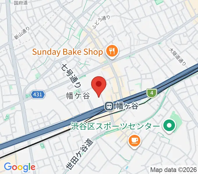 スタジオASPIAの地図