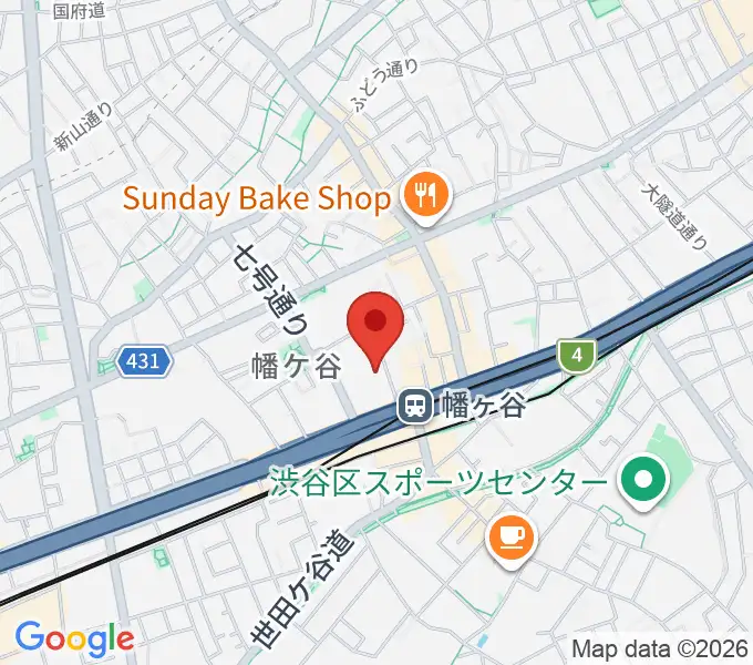 スタジオASPIAの地図