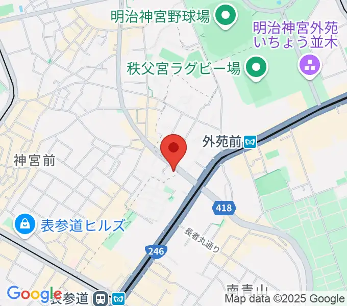 TAIKO-LAB青山の地図