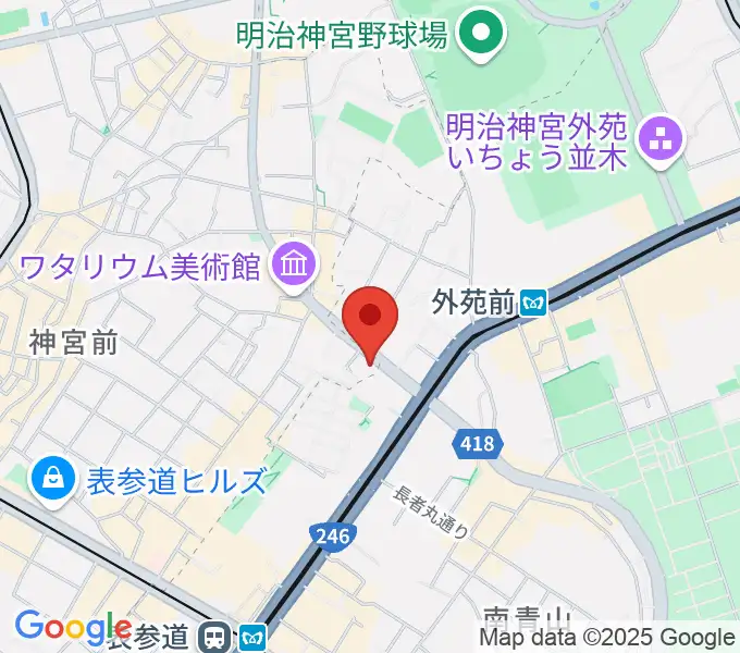 TAIKO-LAB青山の地図