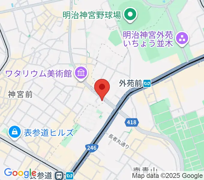 TAIKO-LAB青山の地図