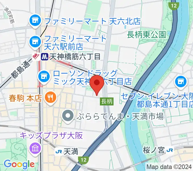 ココサウンドの地図