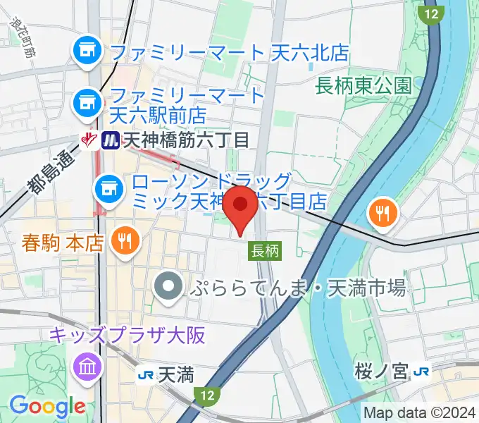 ココサウンドの地図