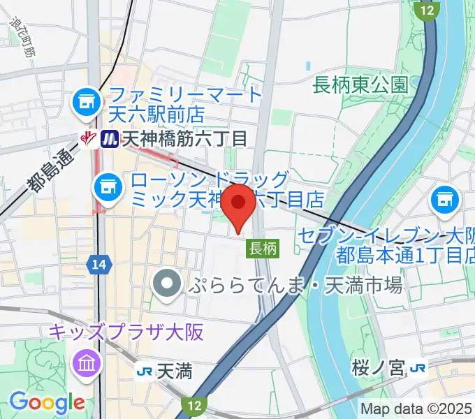 ココサウンドの地図