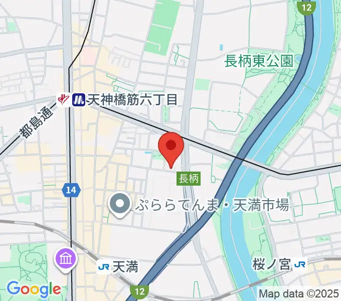 ココサウンドの地図