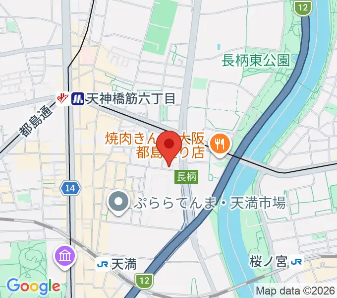 ココサウンドの地図