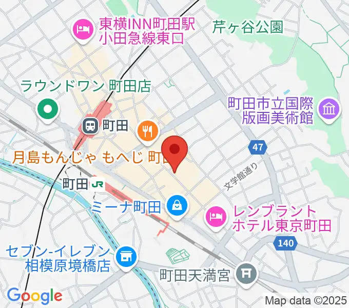 クラウドナインスタジオ 町田店の地図