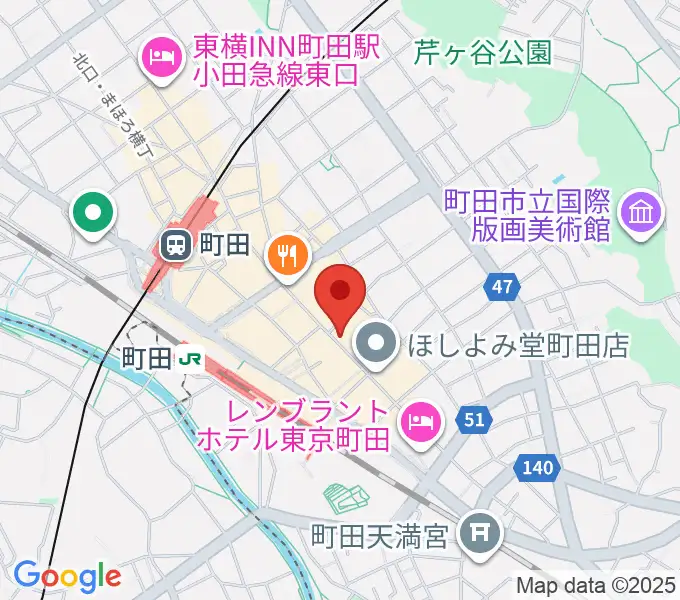 クラウドナインスタジオ 町田店の地図