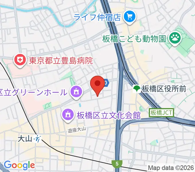 STUDIO ALESの地図