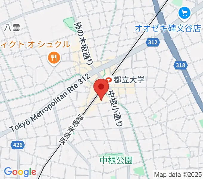 桐朋 子供のための音楽教室 目黒教室の地図