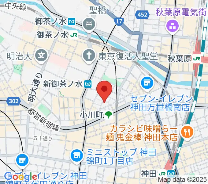 桐朋 子供のための音楽教室 お茶の水教室の地図