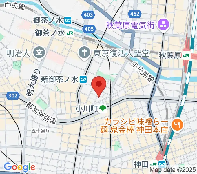 桐朋 子供のための音楽教室 お茶の水教室の地図