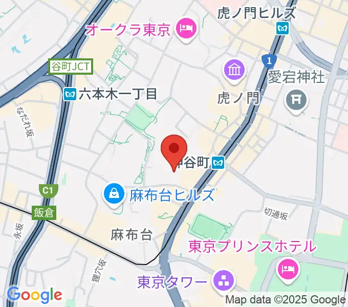 grid studioの地図