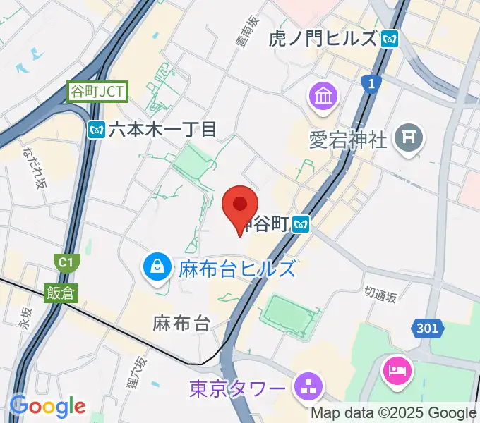grid studioの地図