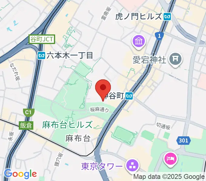 grid studioの地図