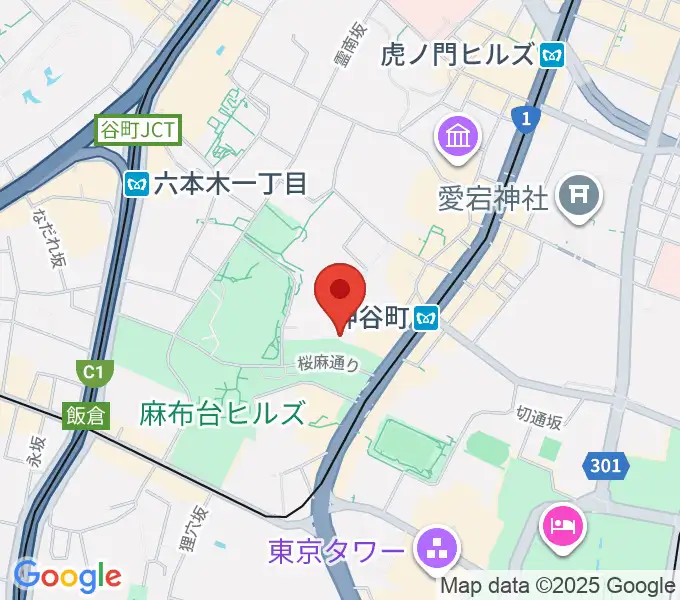 grid studioの地図